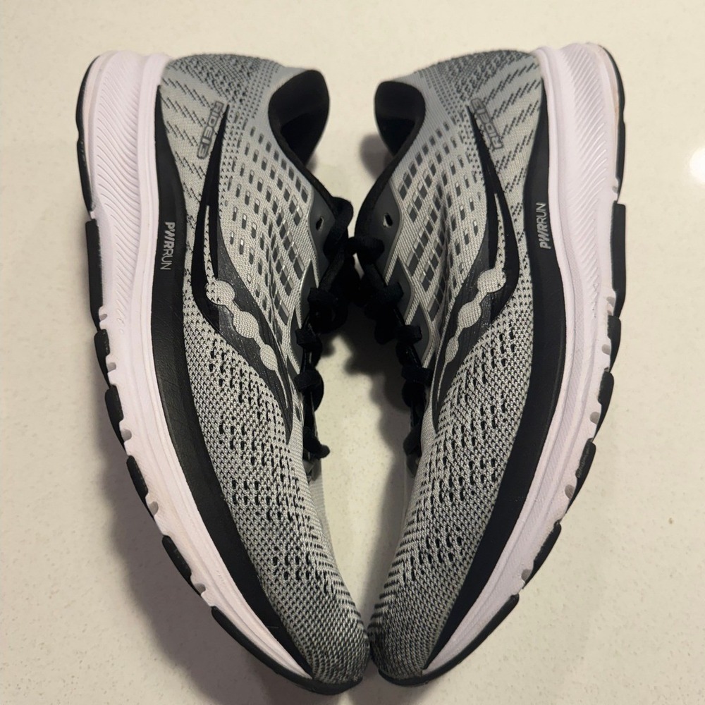 Saucony Ride 13 Womens Running Shoes Alloy Black S10579-40 Sneakers Size 9